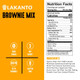 Lakanto Sugar Brownie Mix - Sweetened With Monk Fruit Sweetener, Keto Diet Friendly, Delicious Dutched Cocoa, High In Fiber, 3G Net Carbs, Gluten , Easy To Make Dessert (Pack Of 1)