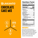 Lakanto Sugar Keto Cake Mix - Sweetened With Monk Fruit, Gluten , 1 Net Carb, Keto Diet Friendly, Delicious - Chocolate