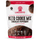 Lakanto Sugar Keto Chocolate Peppermint Cookie Mix - Sweetened With Monk Fruit Sweetener, Keto Diet Friendly, 1 Net Carb, Gluten , Vegan, Chocolate Treat (12 Cookies)