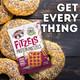 Lenny & Larry'S Everything Bagel Fitzels- Savory Pretzel Snacks Incredibly Tasty, High Protein Salty, Vegan, Kosher 18 G'S Of Plant Based Protein 8 (Eight) Bags, 3 Oz Each