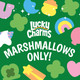 Lucky Charms Only Marshmallows Snacks And Baking Ingredient, St. Patrick’S Day Edition, 4 Oz