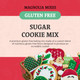 Magnolia Mixes - Holiday Sugar Cookie Mix - Premium Gluten- Baking Mix For Delicious 'Roll Out – Cut Out' Cookies - Moist & Light - Nut-, Dairy-, Soy- - 14Oz Each (2-Pack)