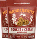 Manischewitz Cookies N' Cream Macaroons, 10Oz (2 Pack) Coconut Macaroons Resealable Bag Dairy Gluten Coconut Cookie Kosher For Passover