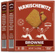 Manischewitz Passover Chocolate Brownie Cookies, 7 Oz (2 Pack) Crunchy Texture Mezonos Passover Cookies Gebrokts Kosher For Passover