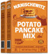 Manischewitz Potato Pancake Mix 6Oz (2 Pack) Gluten , No Msg, Traditional Style
