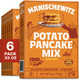 Manischewitz Potato Pancake Mix 6Oz (6 Pack) Gluten , No Msg, Traditional Style Potato Latke Mix Manischewitz Potato Pancake Mix 6Oz (6 Pack) Gluten , No Msg, Traditional Style Potato Latke Mix