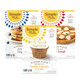 Simple Mills Almond Flour Baking Mix Variety Pack (Pancake & Waffle, Pizza Dough, Vanilla Muffin & Cake) - Gluten , Plant Based (Pack Of 3)