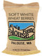 Soft White Wheat Berries 5 Lbs Family Farmed In Washington State 100% Desiccant Non-Gmo Project Verified 100% Non-Irradiated Kosher Field Traced Burlap Bag