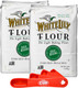 White Lily Non-Gmo Self Rising Flour 5 Lb Bag (Pack Of 2) By The Cup Swivel Spoons White Lily Non-Gmo Self Rising Flour 5 Lb Bag (Pack Of 2) By The Cup Swivel Spoons