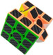 Ahyuan Professional Speed Magic Cube Carbon Fibre Stickers 3X3 Black