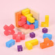 Alalatois Wooden Puzzle Blocks Brain Teasers Game 3D Building Toy Geometric Wood Shape Puzzles 20Pcs Montessori Stem Educational Toys For Kids Adults Alalatois Wooden Puzzle Blocks Brain Teasers Game 3D Building Toy Geometric Wood Shape Puzzles 20Pcs Montessori Stem Educational Toys For Kids Adults