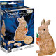 Bepuzzled Rabbit Original 3D Crystal Puzzle Perfect For Puzzlers Ages 12 And Up Challenging To Complete And Beautiful To Display Collect Them All