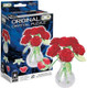 Bepuzzled Roses In Vase Original 3D Crystal Puzzle Ages 12 And Up Red