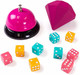 Brybelly Bunco Party Supplies - Family Game Night Board Games - Includes Dice Score Cards Pencils Bell & Squishy Traveling Jewel - Game Kit For Up To 12 Players Brybelly Bunco Party Supplies - Family Game Night Board Games - Includes Dice Score Cards Pencils Bell & Squishy Traveling Jewel - Game Kit For Up To 12 Players