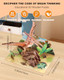 Coophit 3D Wooden Dinosaur Puzzles For Adults And Kids - Stem Model Dinosaur Kits Diy 3D Wooden Puzzle Crafts - s For Kids And Adults Teens Boys Girls(Dinosaur-2) Coophit 3D Wooden Dinosaur Puzzles For Adults And Kids - Stem Model Dinosaur Kits Diy 3D Wooden Puzzle Crafts - s For Kids And Adults Teens Boys Girls(Dinosaur-2)