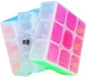 Cuberspeed Qiyi Transparent 3X3 Speed Cube 3X3X3 Crystal Cube Cuberspeed Qiyi Transparent 3X3 Speed Cube 3X3X3 Crystal Cube