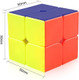 D-Fantixcyclone Boys 2X2 Speed Cube Stickerless 2 By 2 Magic Cube Puzzles Toys 50Mm D-Fantixcyclone Boys 2X2 Speed Cube Stickerless 2 By 2 Magic Cube Puzzles Toys 50Mm