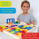 Extasticks Wooden Puzzle Montessori Toy Boost The Intelligence and Logic of Your Kid 3D Blocks STEM Game Educational for Kids 2 Boards & Spare Parts incl. (88 PCS)
B08SJ8J6TJ