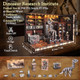 Flyintoys Book Nook Kit DIY Miniature Dollhouse Booknook Kit for Adults and Teens 3D Wooden Puzzle Bookshelf Crafts Kits with LED Light for Family and Friends (Dinosaur Research Institute)
B0F8PW5XHJ
