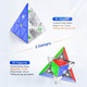 Gan Pyraminx 60 Magnets Speed Magnetic Pyramid Puzzle Stickerless Triangle Cube GES+(Enhanced)
B08HJXY997