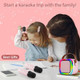 Gmbio Karaoke Machine for Kids Portable Mini Karaoke Microphone Speaker with 2 Mic & 1 Type-C Cable & Light s Toys for All Smartphones Birthday Family Home Party
B0D4TPVD2T