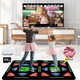 Hsahl Music Double Dance Mat for Kids and Adults64G Memory CardFitness Dance Games with MV/3D/Cartoon Dance Mode 1000pcs Games and 885pcs Songs 81pcs MV for HDMI TV Fun Senior Flannel Materia
B0F27RNRVY