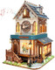 Iboheye 3D Wooden Puzzles for Adults DIY Mini House Model Kits to Build Room Home Decor 3-d Puzzle Wooden Clock Craft Kits Miniature House kit s for Family Friends- Cuckoo House (SQ-61)
B0FC2M8LN8
