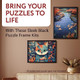 Impresa Jigsaw Puzzle Display Frame Kit - 2-Pack 20 x 27 in - Black Matte Snap-Together Frames - Easy Assembly & Wall Hanging for 1000-Piece Puzzles
B0C2JP22FY