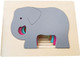 Jojofuny jojofuny 1Pcs Multi- Layered Elephant Animal Puzzles Cartoon 3D Panel Jigsaw Early Education Toy Wooden Animal Matching Game Toy Color Cognition Puzzles for Kids
B097BHJ648