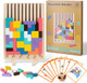 Joneg Games for 3+ Year Olds Kids- Wooden Stacking Puzzles Tetris - Brain Teasers 3D Russian Blocks Board - STEM Montessori Toys for Ages 3 4 5 6 7 10 - for Toddlers Classroom Travel
B0FFSP4JJG