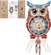 Kosmickiss 3D Wooden Puzzles for Adults Owl Wooden Clock DIY Model Building Kits for Adults Owl s for Women Creative Decor for Home
B0F8VQYFX4