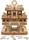 Krfapt 3D Wooden Puzzle for Adults - Chinese Architecture Building Kit (86PCS Cloud Tower) DIY Model Kit Cool Desk Decor No Glue Needed for Men & Teens 14+
B0FCBSB6P3