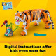 Lego Creator 3 in 1 Majestic Tiger Building Set Transforms from Tiger to Panda or Koi Fish Set Animal Figures Collectible Building Toy s for Kids Boys & Girls 9 Plus Years Old 31129
B09FM57L7B