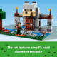 Lego Minecraft The Wolf Stronghold Fortress Playset Video Game Toy for Boys and Girls Action Packed Castle Building Set with Minecraft Minifigures Minecraft Toy for Kids Ages 8 and Up 21261
B0CV2KC5RL