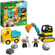 Lego DUPLO Town Truck & Tracked Excavator Toddler Building Blocks - Learning & Education Construction Toys for Preschool - Birthday for 2-3 Year Old Boys & Girls - 10931
B0858LSYY1