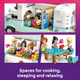 Lego Friends Friendship Camper Van Adventure Toy Building Set - Pretend Play Set for Kids Girls and Boys Ages 7+ - Idea for Birthday - with 3 Minidolls and Ferret Figure - 42663
B0DJ19GJVW