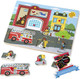 Melissa & Doug Around The F i r e Station: Sound Puzzle Bundle with 1 Theme Compatible M&D Scratch Fun Mini-Pad (00736)
B09T5T41DM
