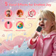 Meng Yang Karaoke Machine for Kids Portable Music Player with Colorful LED Mics Birthday s for 3-12 Year Old Girls Boys Toddler Singing Toys for Family Home Party
B0DYVMP1ZT
