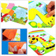 Motoeye 20pcs 3D EVA Foam Sticker Puzzle Game DIY Cartoon Animal Learning Education Toys for Toddler Kids Art Craft Kits (kidslove A)
B07Z7PSS32