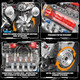 Mould King 10171 V8 Engine Model Kit Mini V8 Engine Kits That Runs Build Your Own Car Model Engine with Motor Collectible Building Blocks for Adults DIY STEM Construction Toys for Display
B0DKTHYW3H
