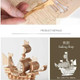 Norsis Home And Garden 3D Wooden Pirate Ship Puzzle Kit for Adults – DIY Model Building Kit Desk Decor & for Men Women Ages 14+
B08R2VDKJ3