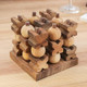 Novica 275090 Light Brown Hand Made Rain Tree Wood Tic Tac Toe Game '3D'
B01LZZBKNY