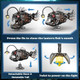 Pivonax Mechanical Angler Fish Building Block Set - STEM Toys for Boys & Girls 8-14+ Deep Sea Ocean Creature Kit Home/Office Decor with Light Great for Kids & Adults(1038+Pieces)
B0F5JCS88S