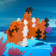 Plus Plus 3D Puzzle Building Block Set 70 Mini Interlocking Pieces Fun STEM Toys for Kids - Clownfish Mini Maker Tube
B01MUII6Y4
