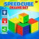 Point Games Speed Cube Set 4 Pack 2x2 3x3 4x4 5x5 Magic 3D Puzzle Cube Game Smooth Turning Brain Teaser Bundle Set Fidget Toys for Kids and Adults
B0F2JHY5PL