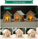 Qiaoniuniu Wood Craft Kits Unfinished Small Houses 3D Cutting Wooden Puzzle Toy for Kids and Adults Build Your Own Perfect Decoration-Including 7 pcs
B07JW9SFYQ