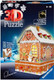 Ravensburger - 3D Gingerbread House with Lights - 216 Piece Jigsaw Puzzle - Traditional Gingerbread House with Sturdy Base & Safe LED Lighting - Premium Quality - Ages 8+
B0CJKQ221B