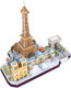 Revell Paris Skyline 3D Puzzles for Adults and Kids Ages 10 Years and up Arts Crafts Building - Eiffel Tower Notre Dame Louvre Arc de Triomphe - 114 Pieces
B0B1NH5SD5