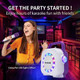 Risebass Karaoke Machine for Kids - Bluetooth Speaker with 2 Microphone - Portable Kids Karaoke Machine for Girls and Boys - Birthday for Girls and Boys Ages 2 Years Old and Up.
B0BZGS1VKG