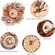 Robotime3D Wooden Puzzles for Adults Models for Adults to Build Wooden Steampunk Clock Kit DIY Mechanical Wall Quartz Aesthetic Room Decor Unique 
B08Q2V1TWT